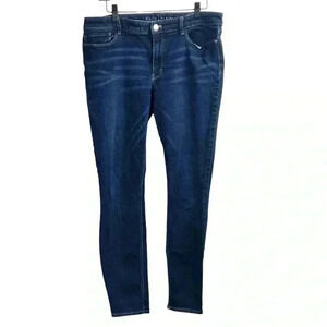 White House Black Market Dark Wash Classic Skinny Jean Women's Size 12R
